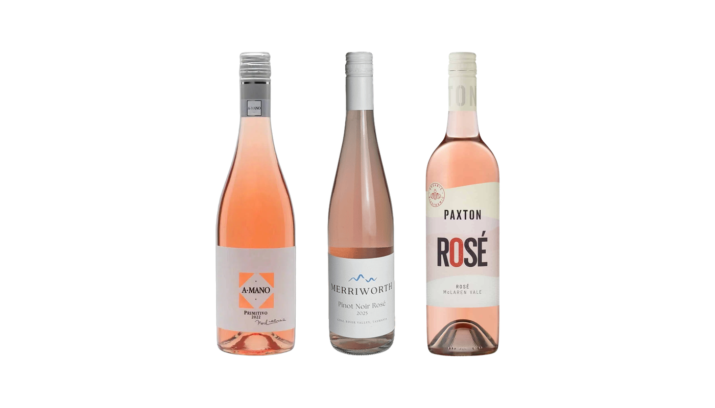 Three wines in the pack