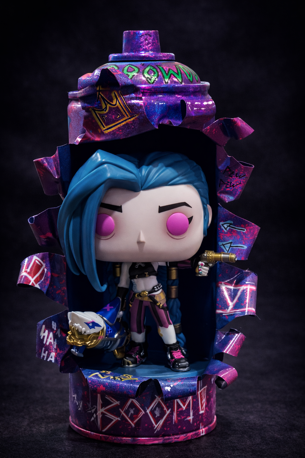 Création Jinx par Recycl'Art