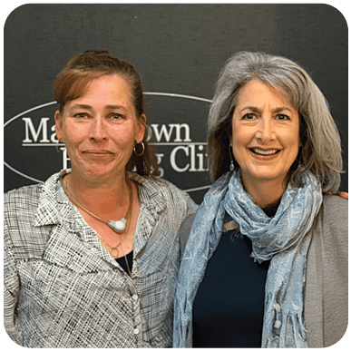 Maria Brown and client