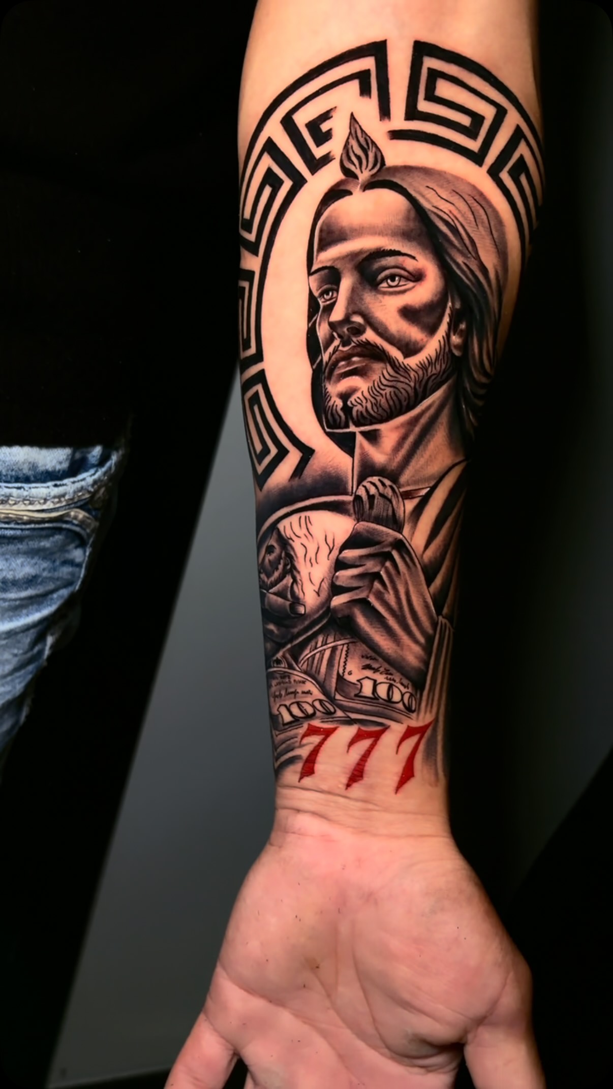 Religious artwork by Flakkito Padron