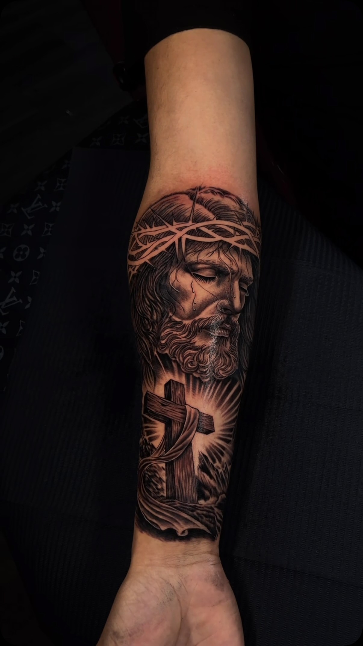 Religious artwork by Flakkito Padron