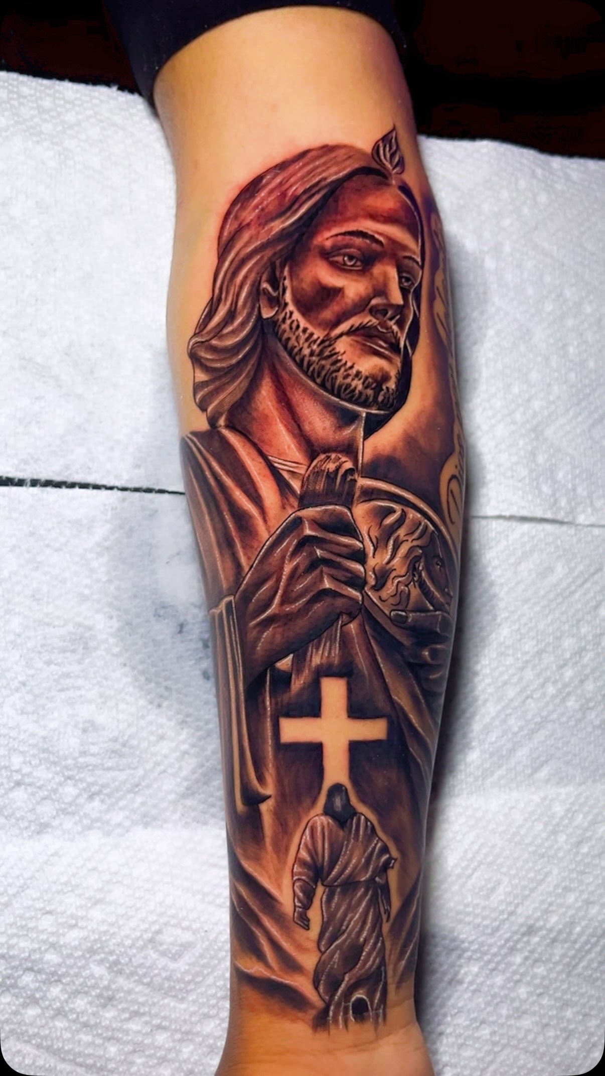 Religious artwork by Flakkito Padron
