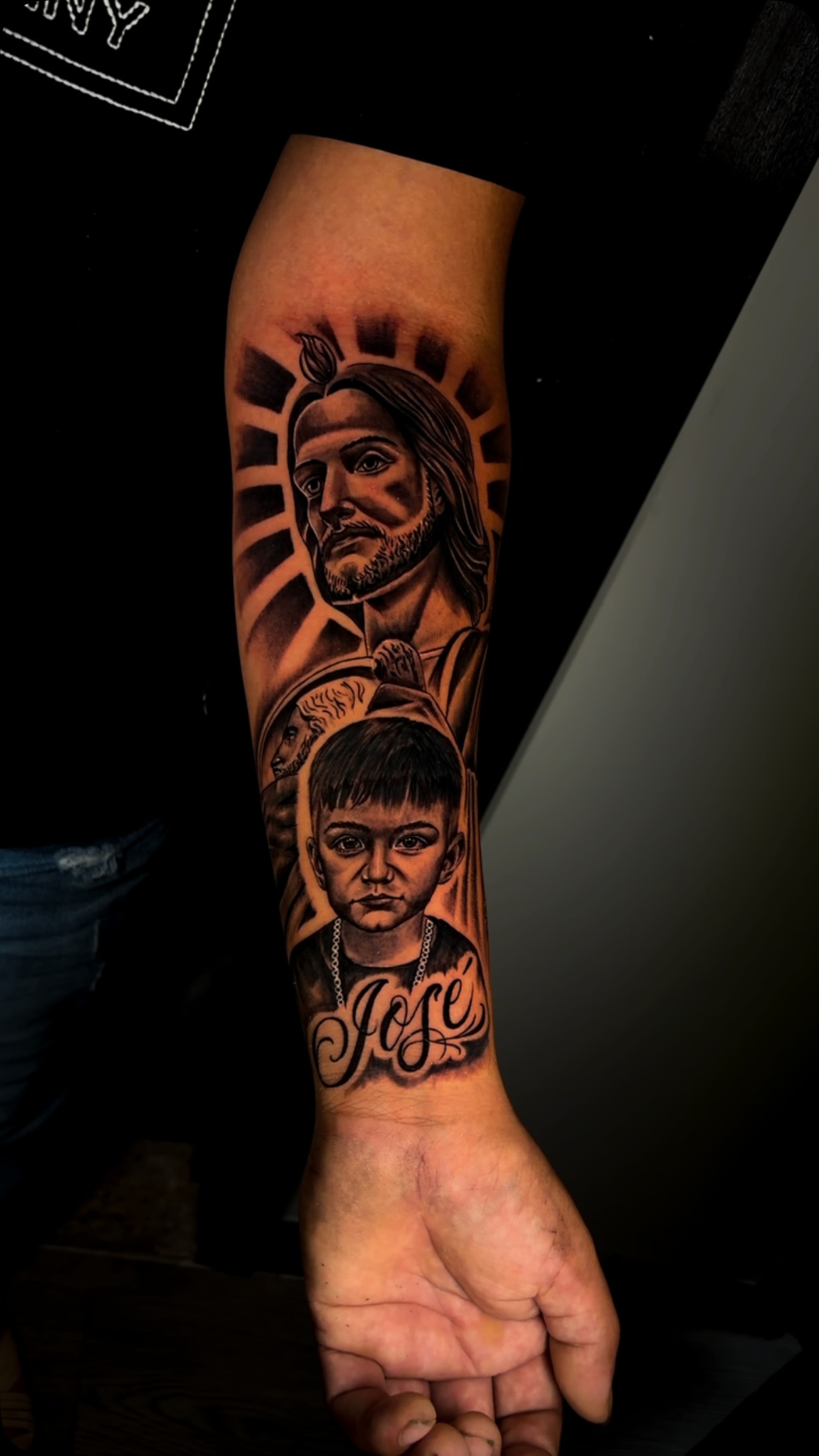 Religious artwork by Flakkito Padron