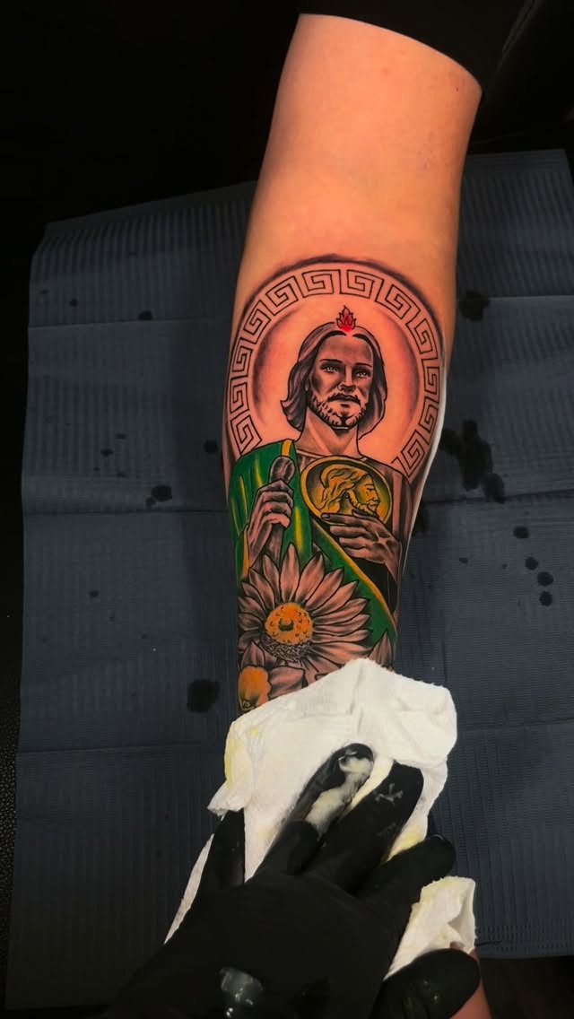 Religious artwork by Flakkito Padron