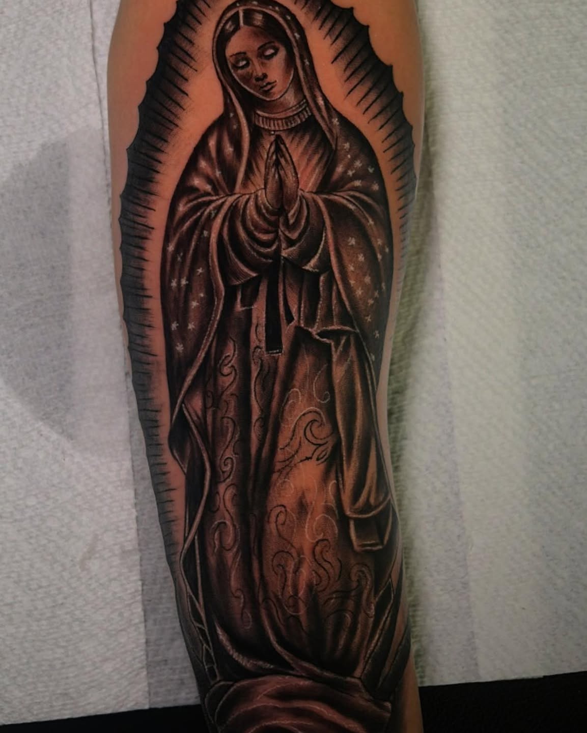 Religious artwork by Flakkito Padron
