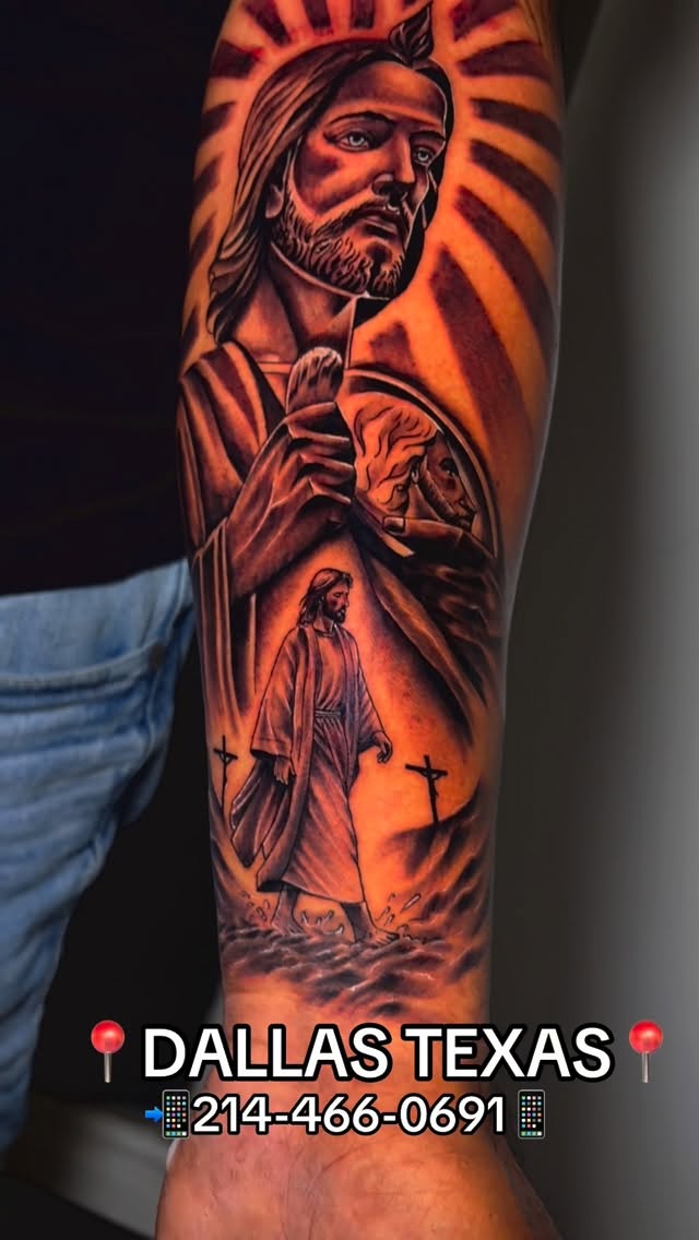 Religious artwork by Flakkito Padron