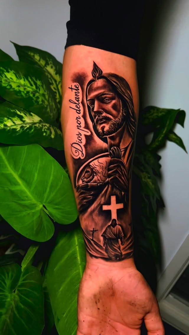 Religious artwork by Flakkito Padron