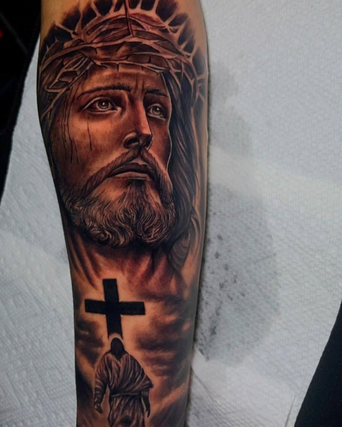 Religious artwork by Flakkito Padron
