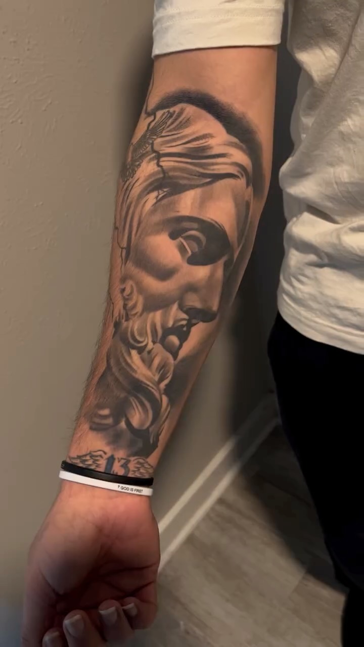 Black & grey artwork by Jose Rangel