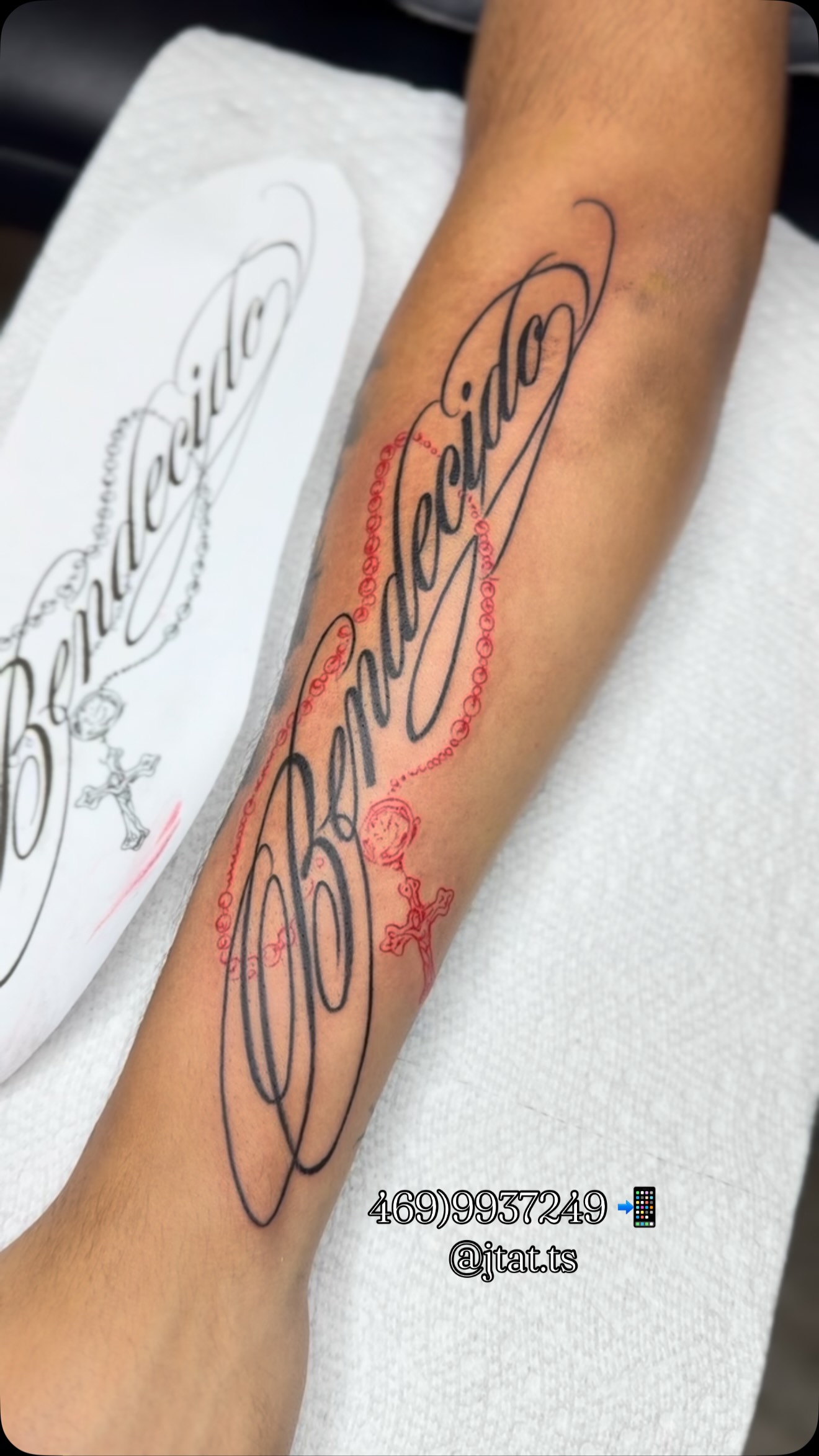 Lettering artwork by Jose Rangel