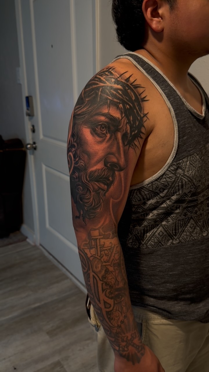 Religious artwork by Jose Rangel