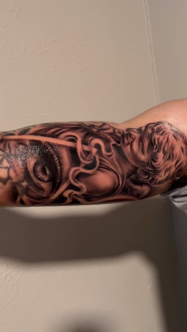 Black & grey artwork by Jose Rangel