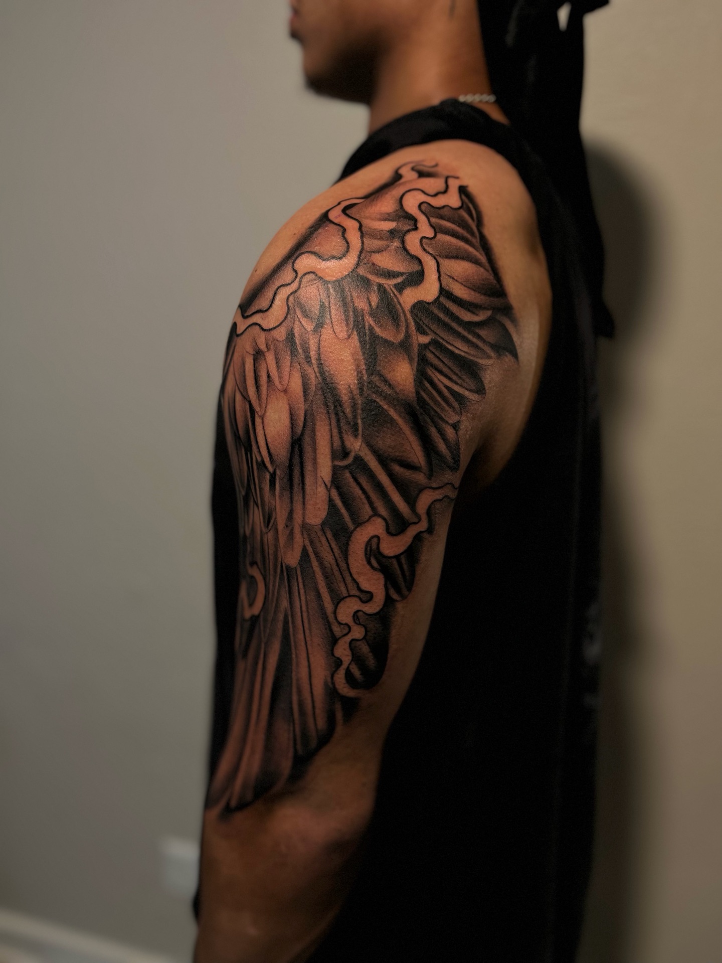 Black & grey artwork by Jose Rangel