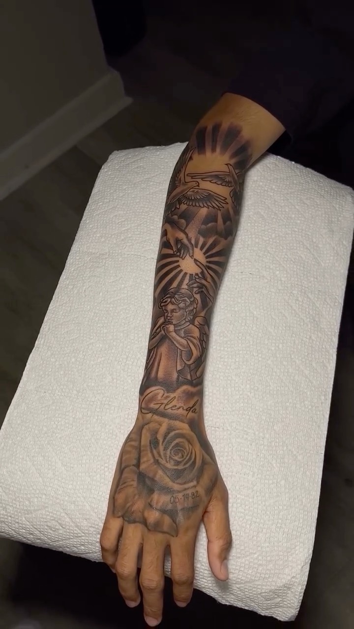 Black & grey artwork by Jose Rangel