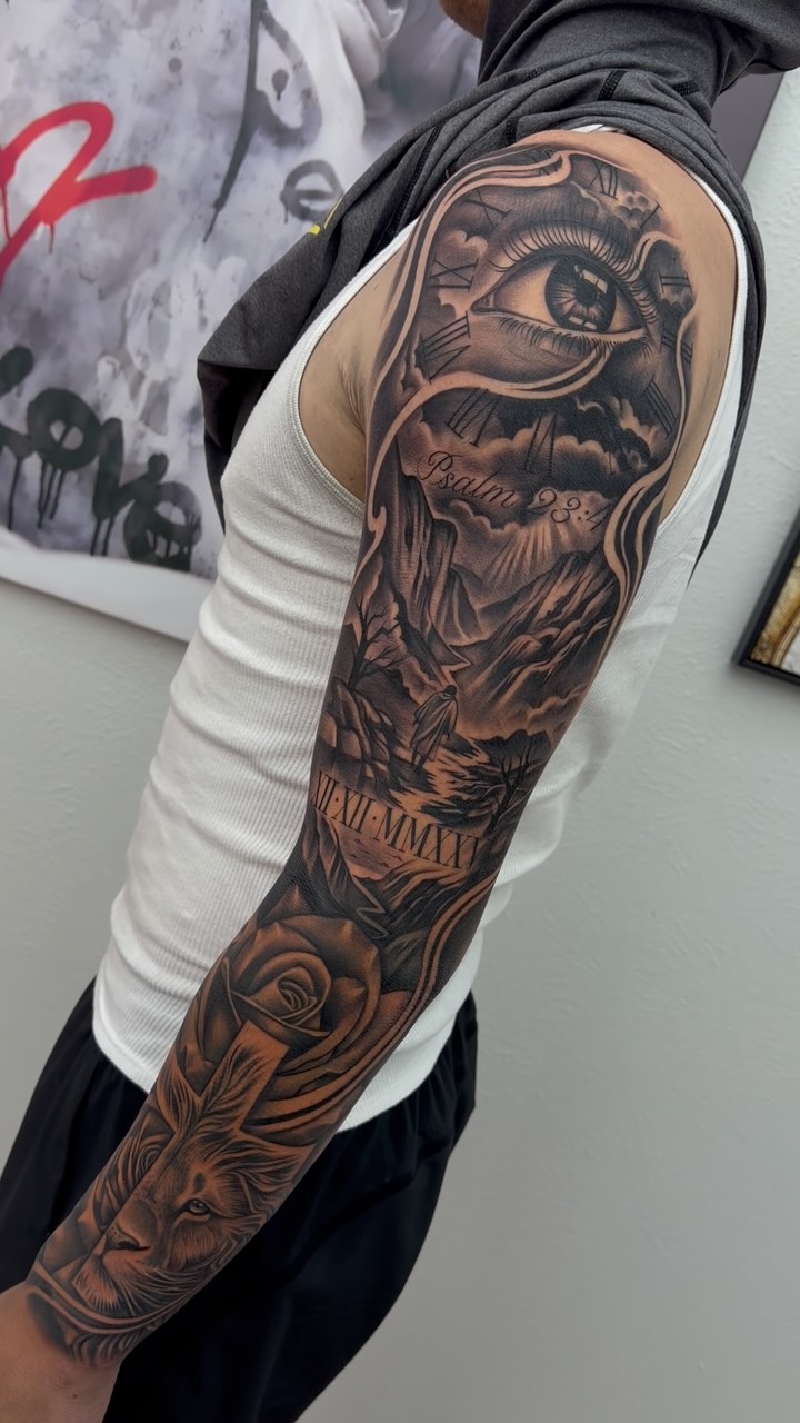Numbers & clocks artwork by Luis Cano