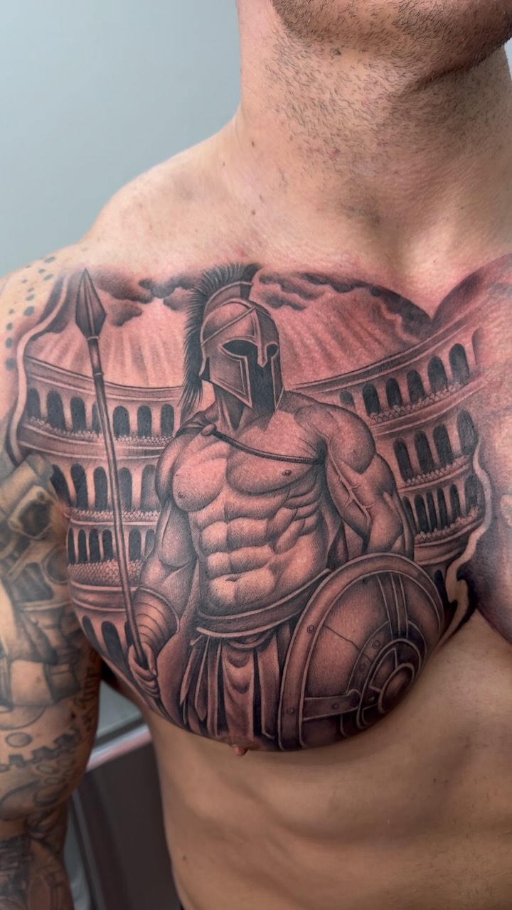 Black & grey artwork by Luis Cano