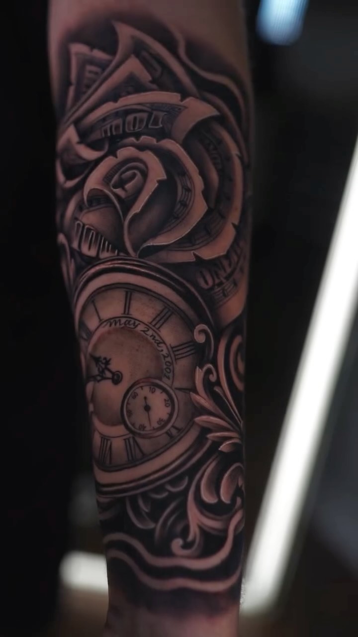 Numbers & clocks artwork by Luis Cano