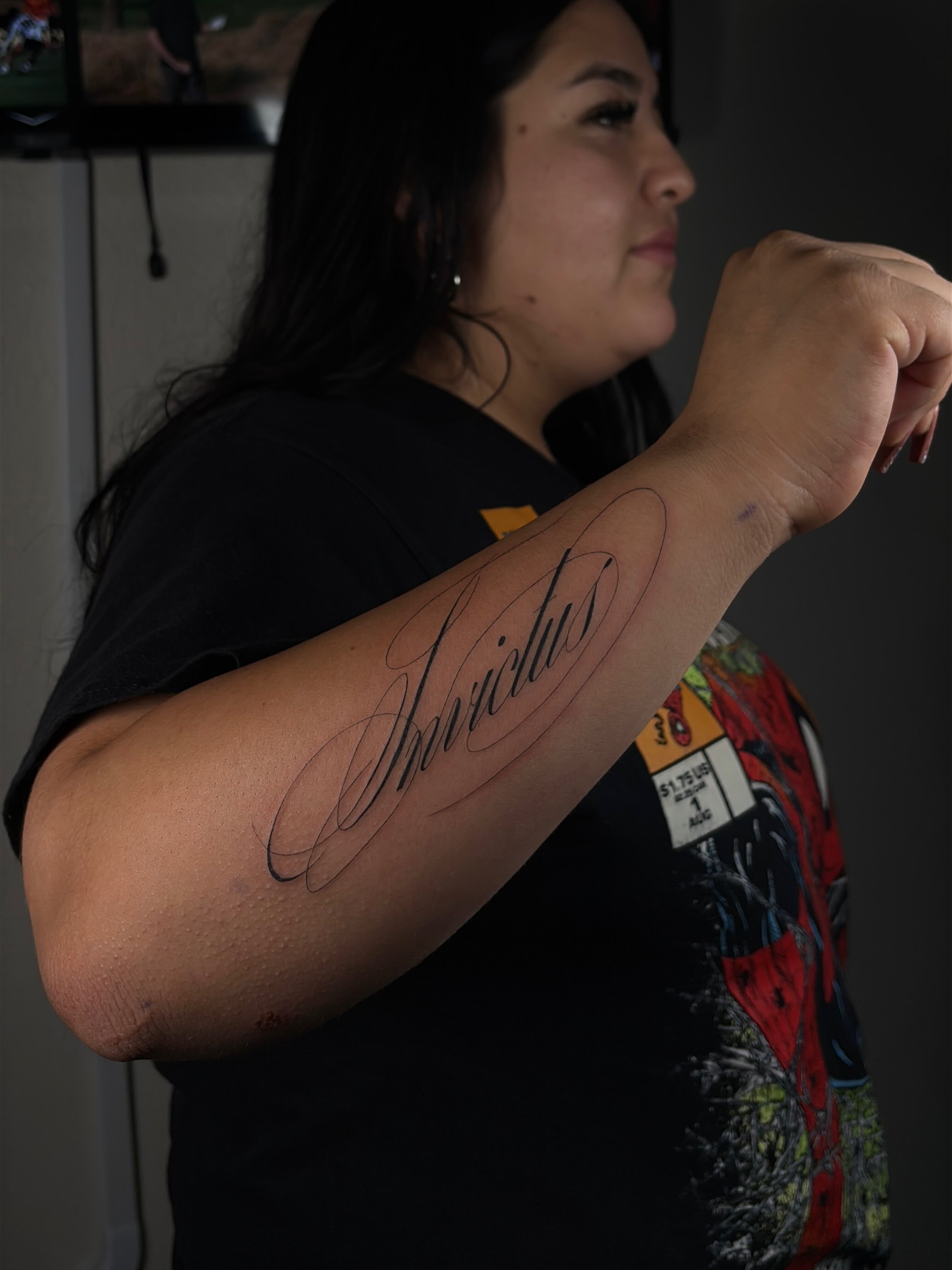 Lettering artwork by Merlyn Orenalla