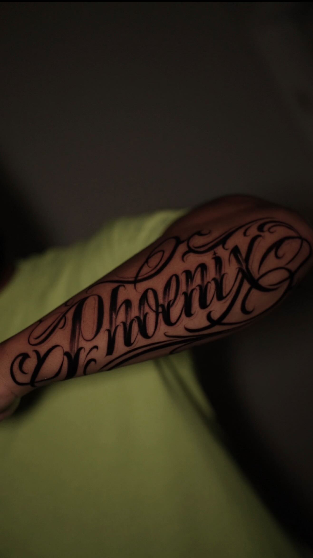 Lettering artwork by Juan Martin