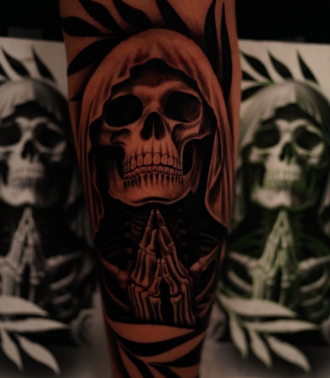 Black & grey artwork by Juan Martin