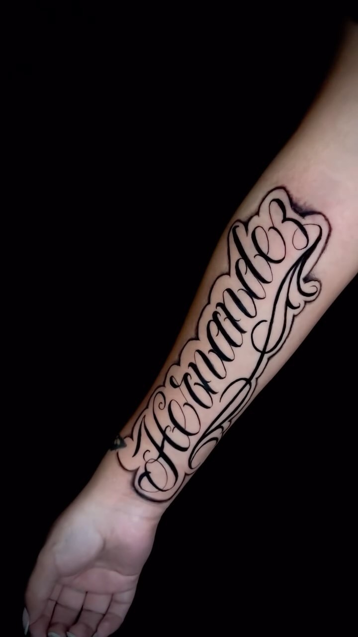 Lettering artwork by Juan Martin