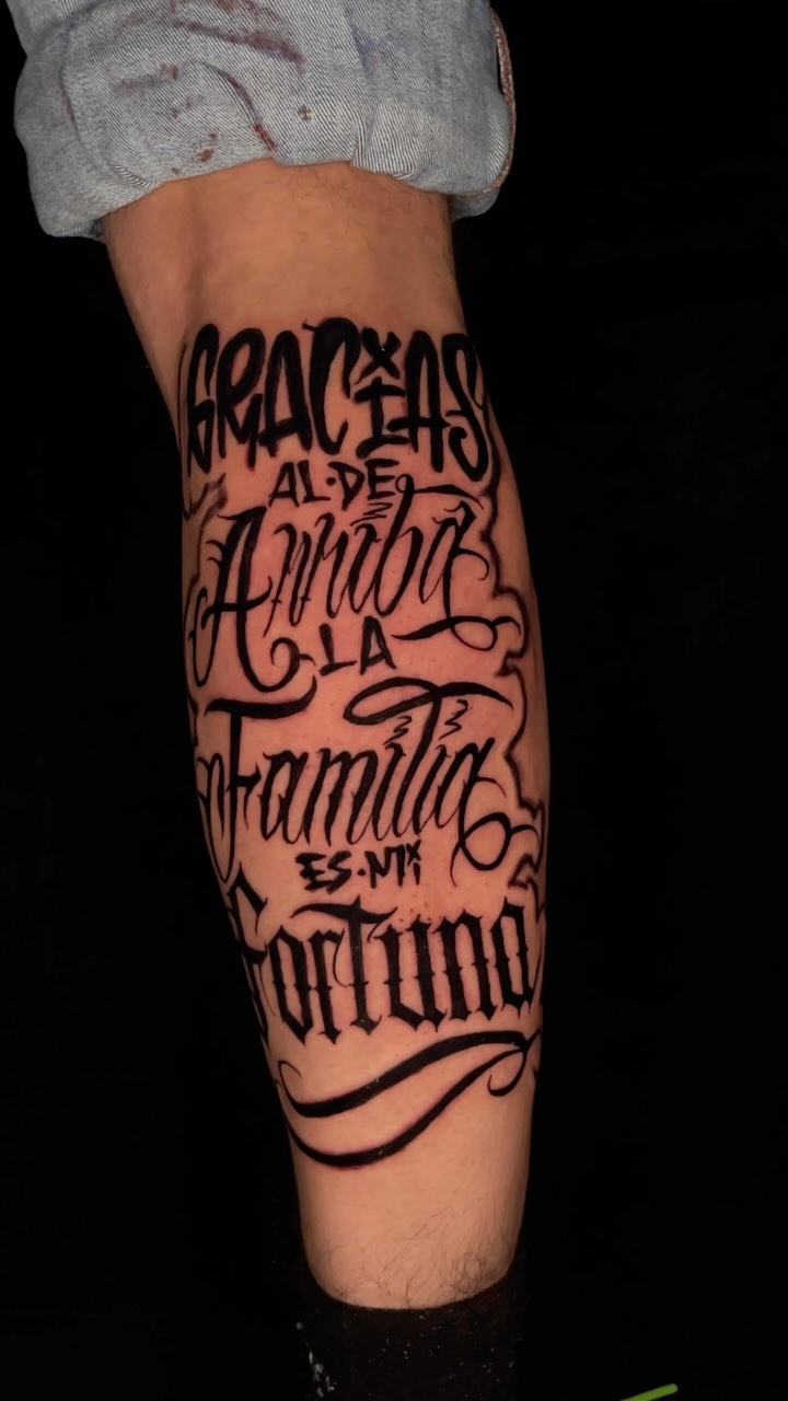 Lettering artwork by Juan Martin