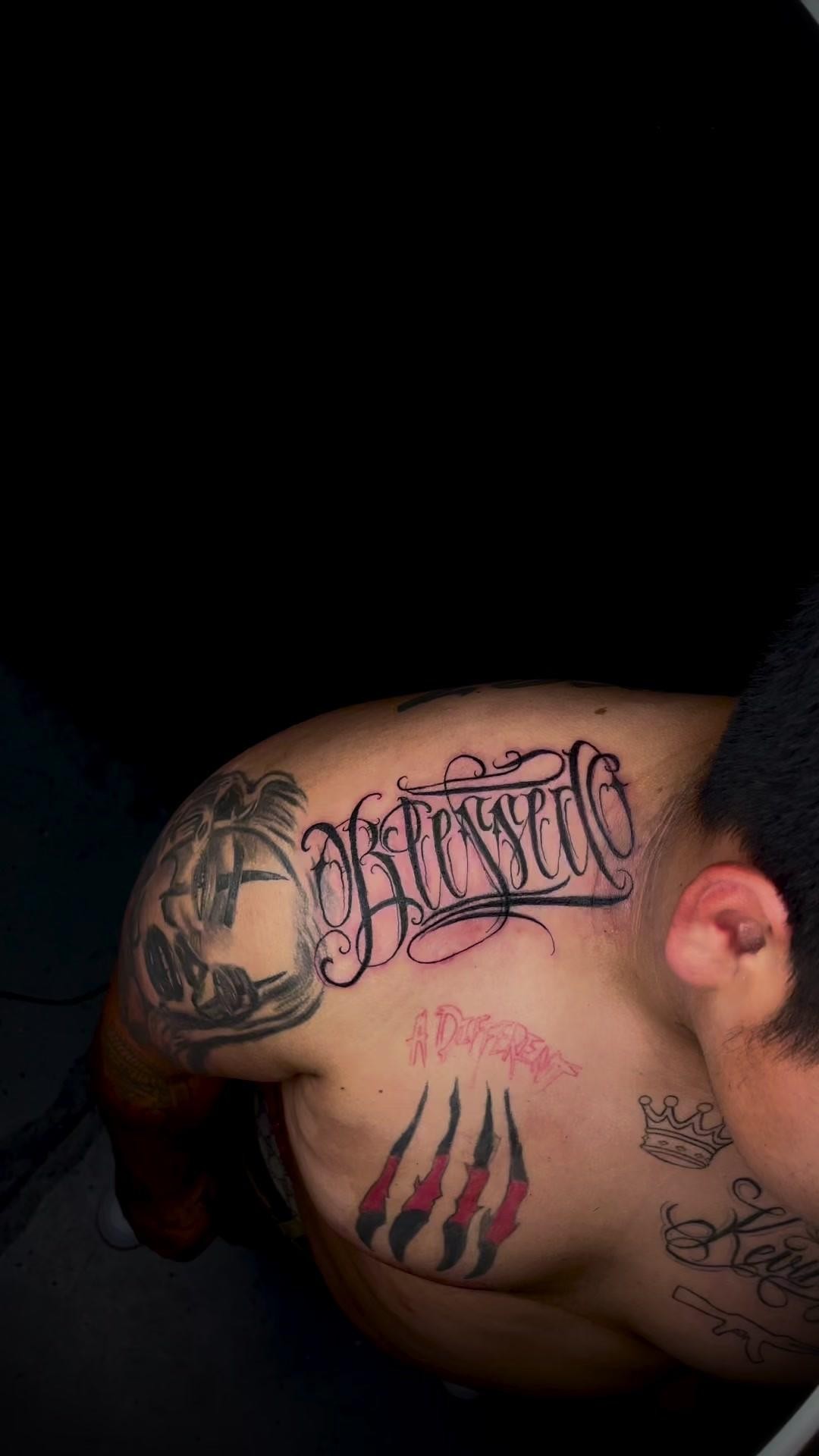 Lettering artwork by Juan Martin