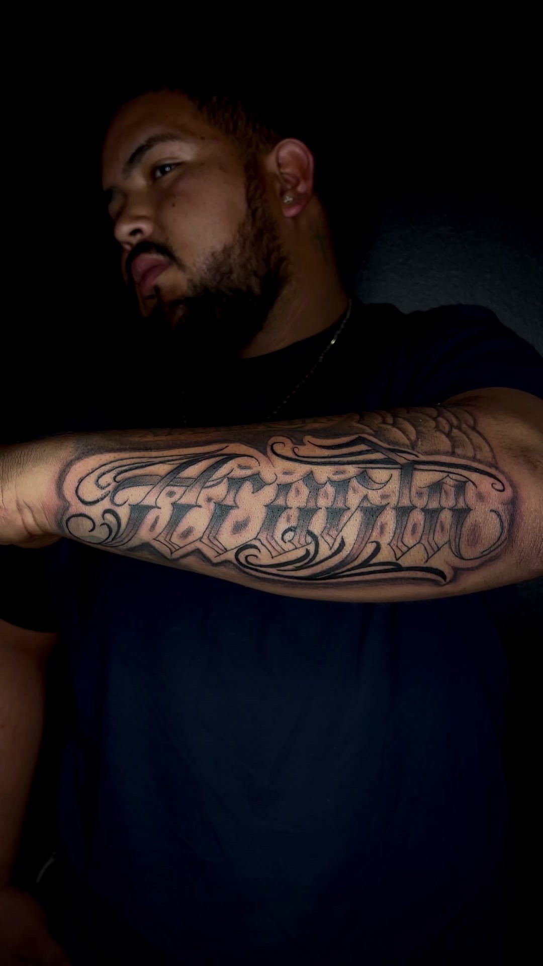 Lettering artwork by Juan Martin
