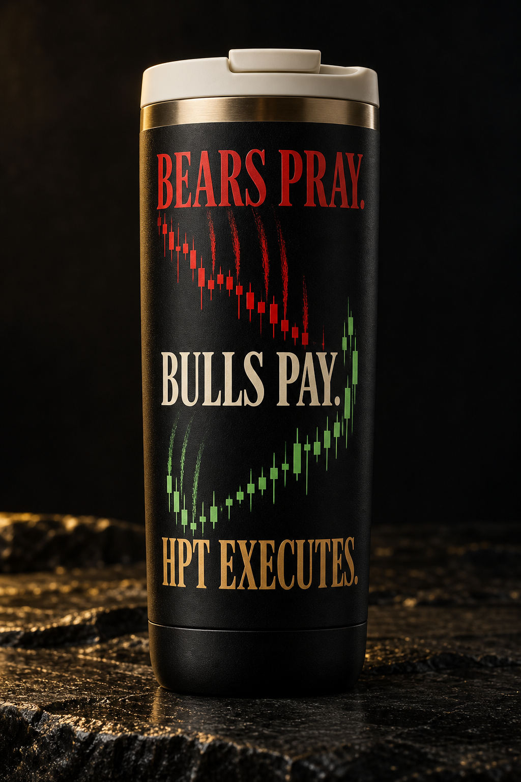 Black Bears Pray Bulls Pay HPT tumbler