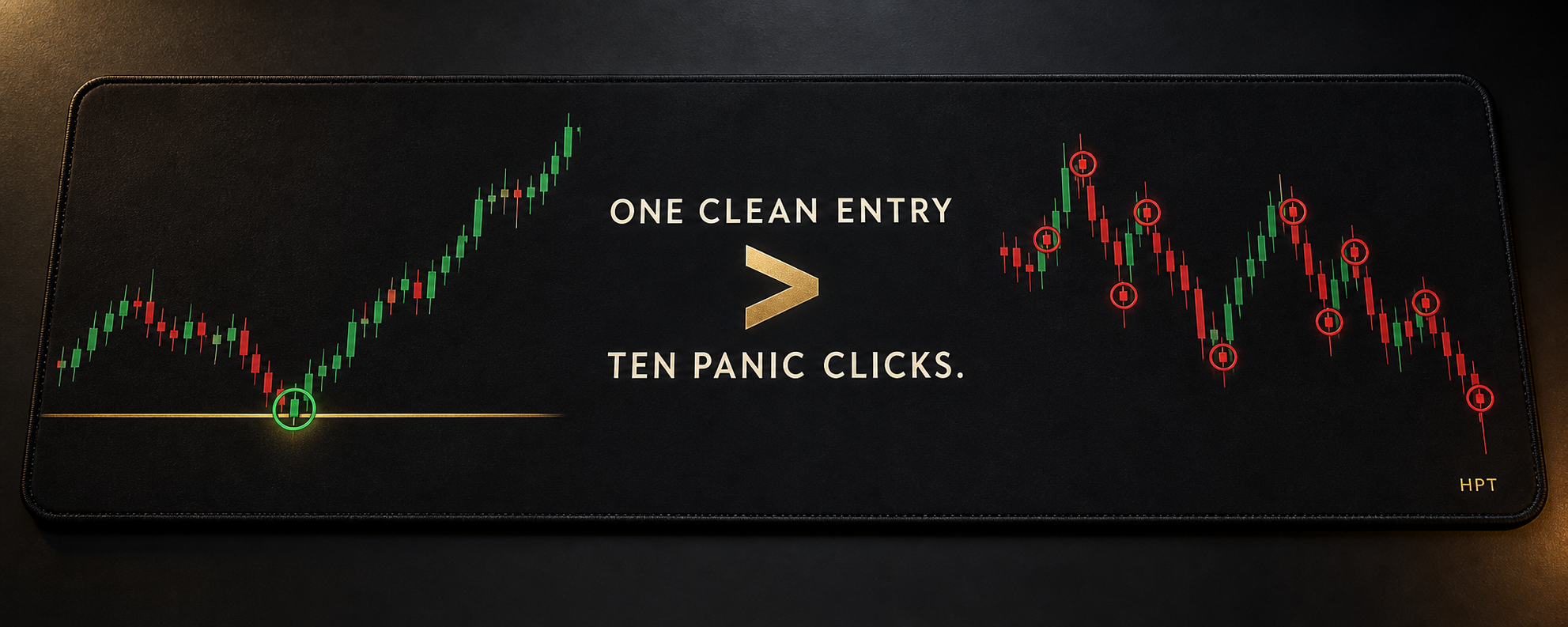 Wide One Clean Entry HPT desk mat