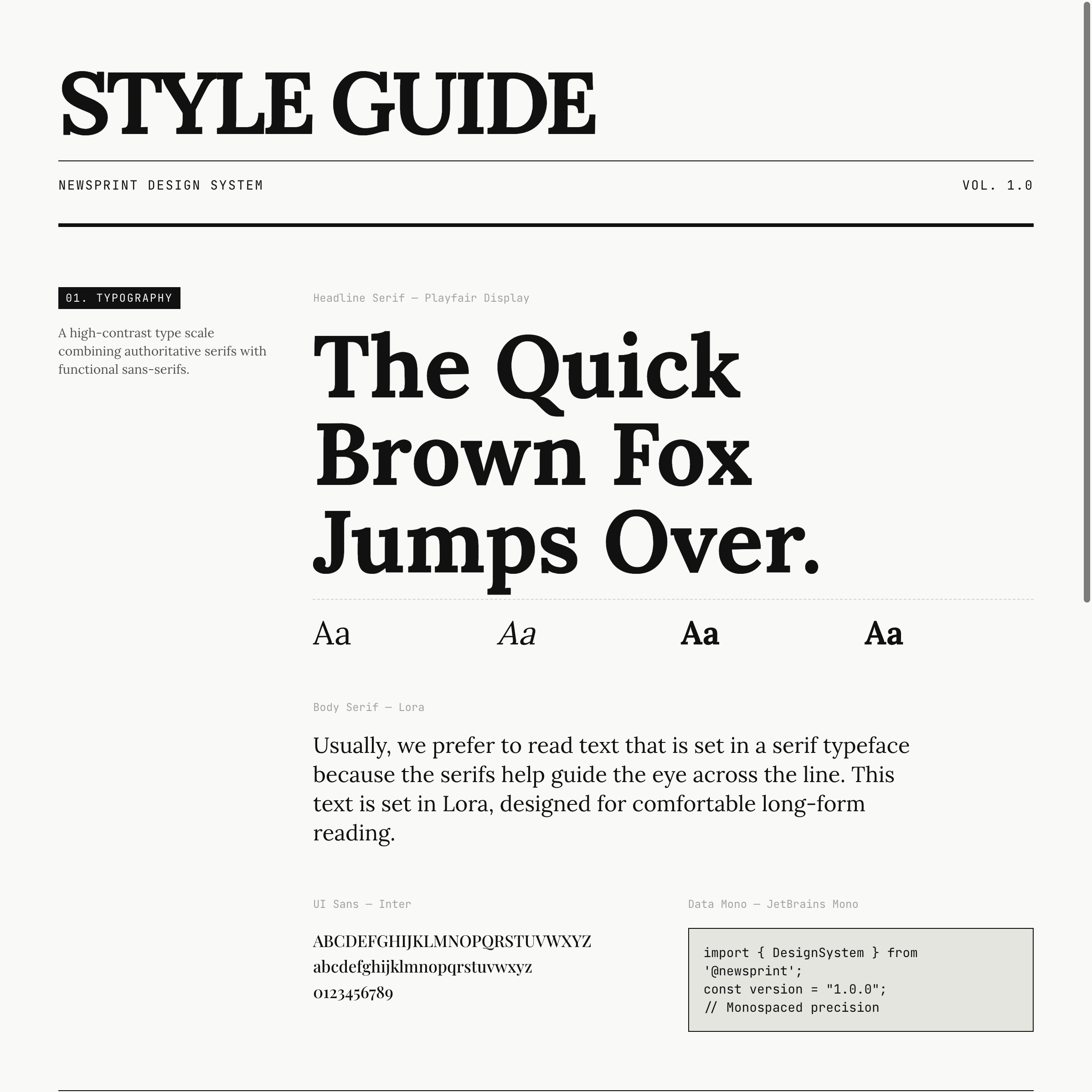 News Print preview