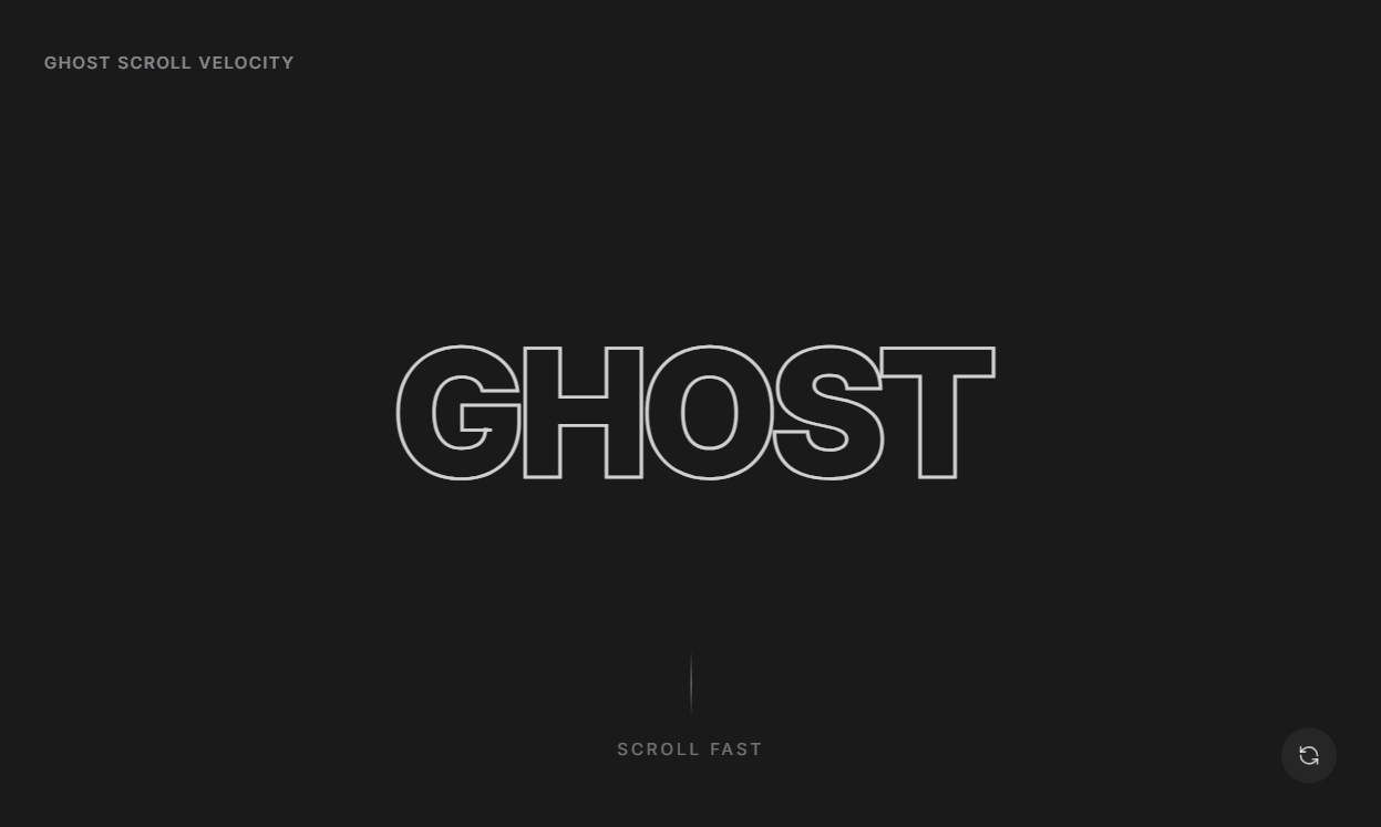 GhostScrollText preview