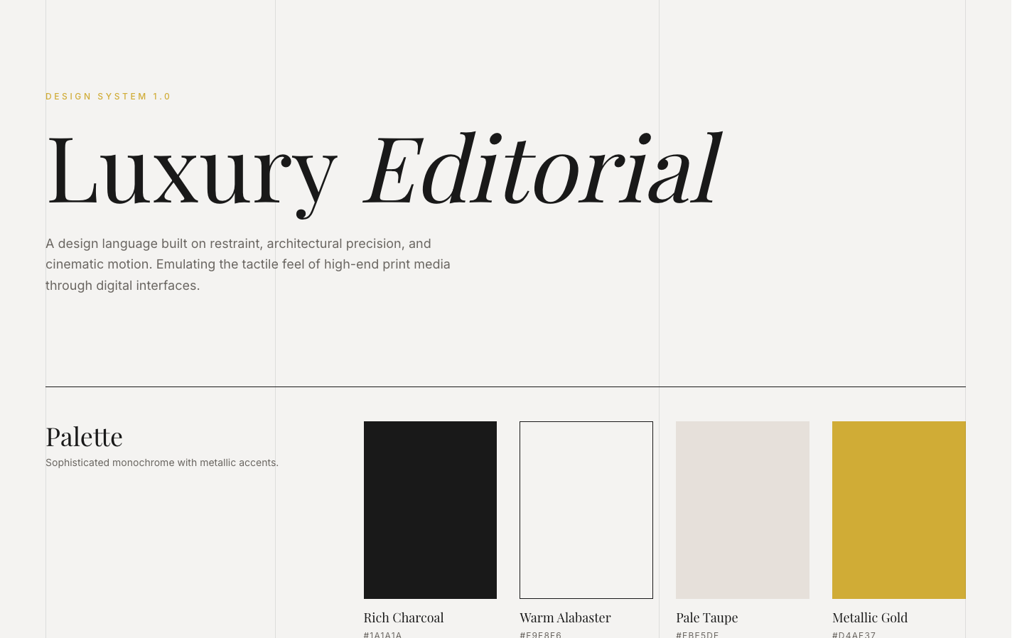 Luxury preview