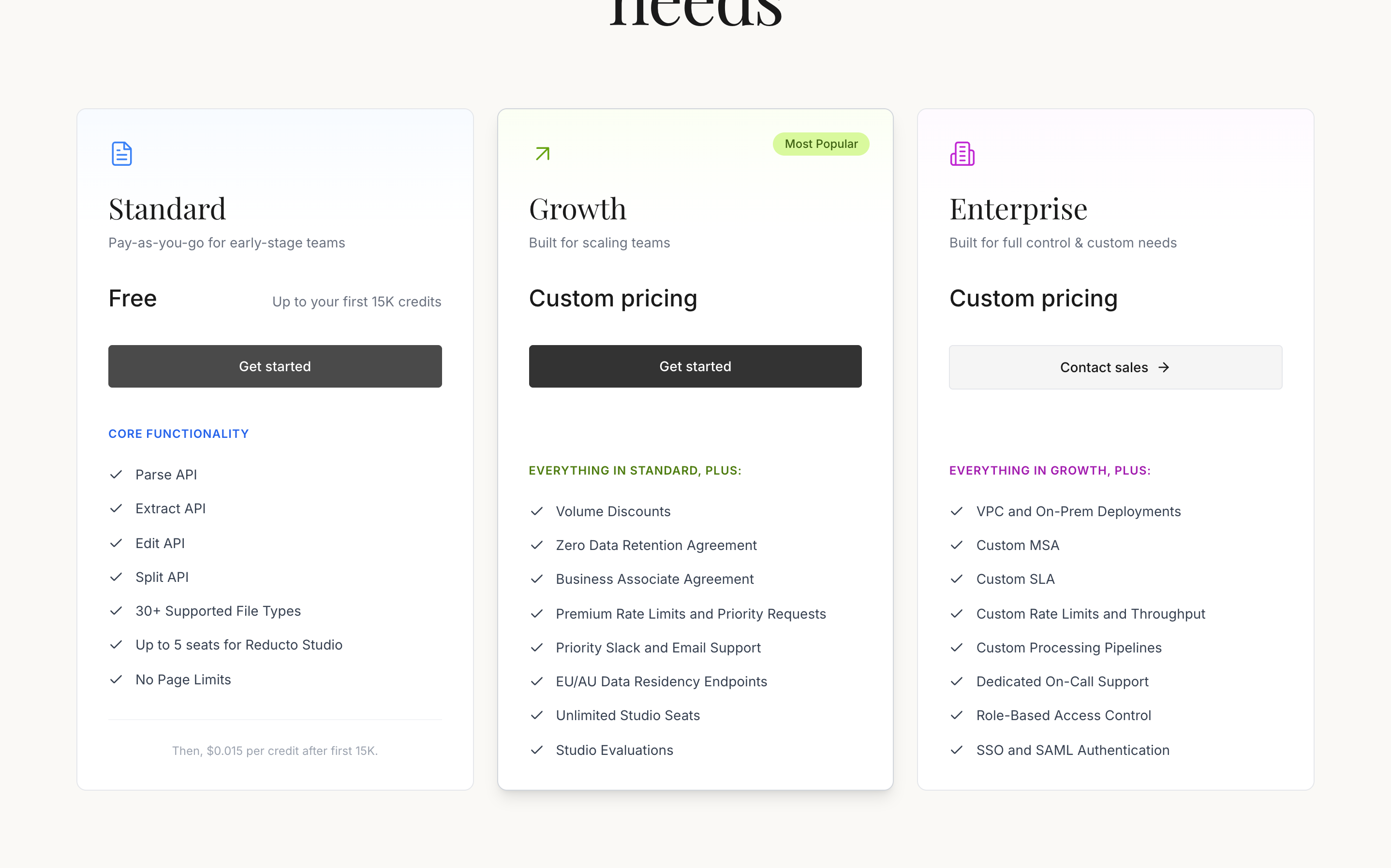 Pricing preview
