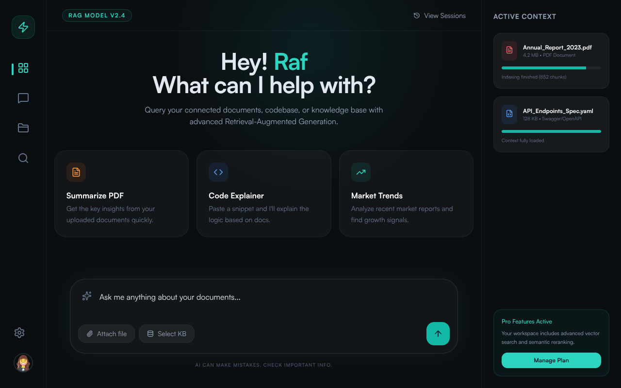 NexGen RAG - Cyan Midnight Theme Update preview