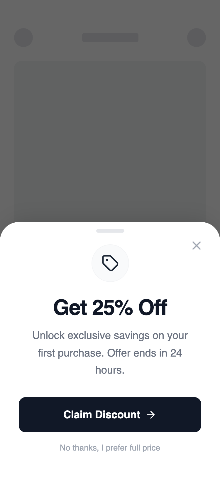 Fully Responsive Bottom Sheet & Modal preview