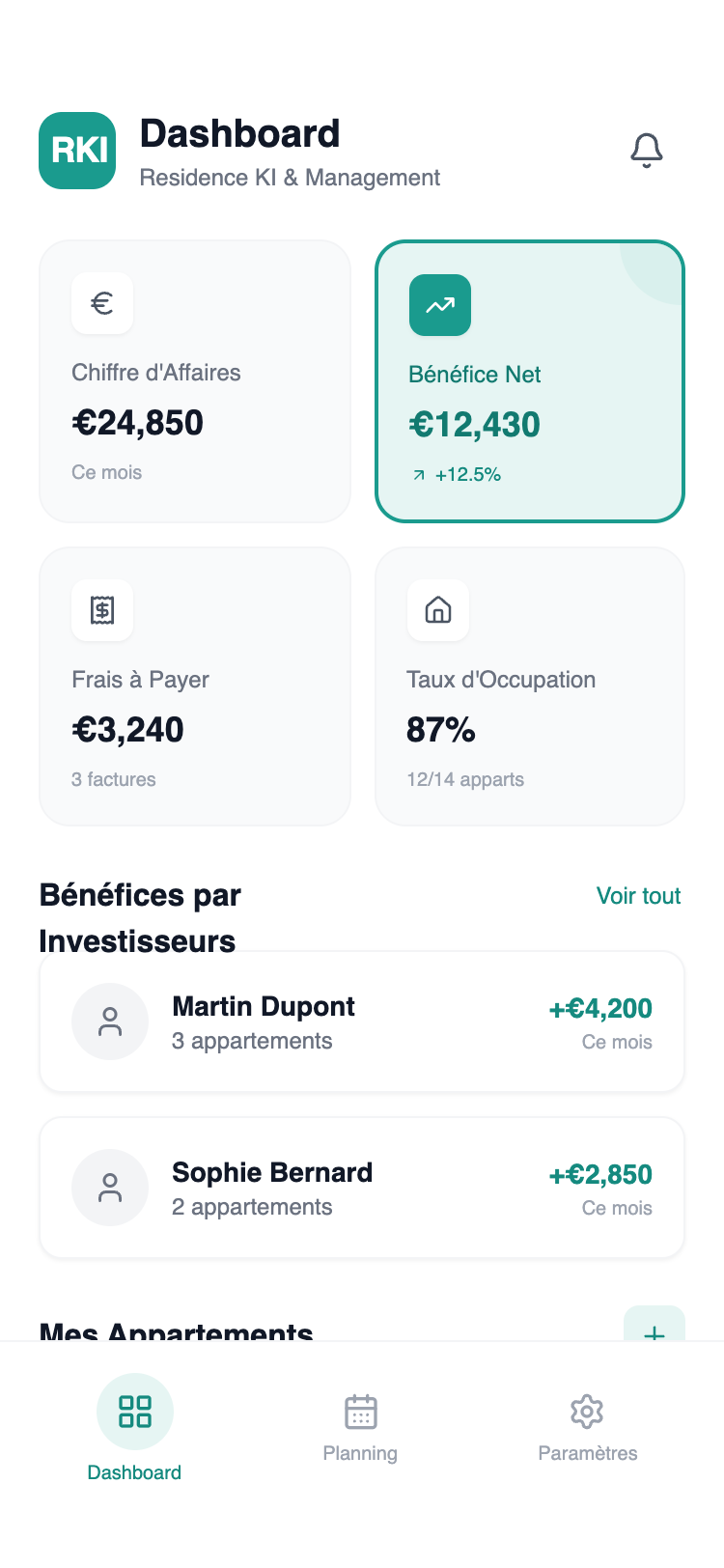 RKI Dashboard Mobile preview