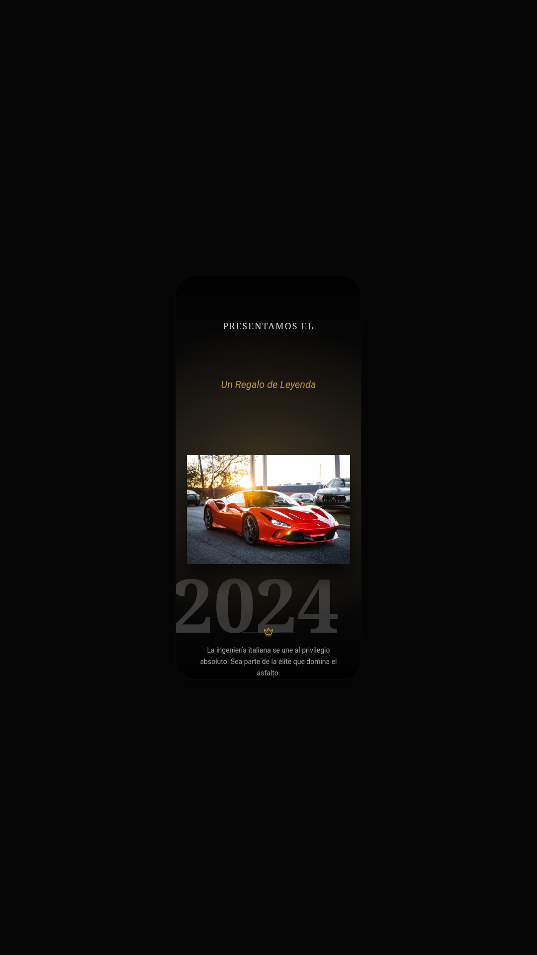 Anuncio Ferrari de Lujo preview