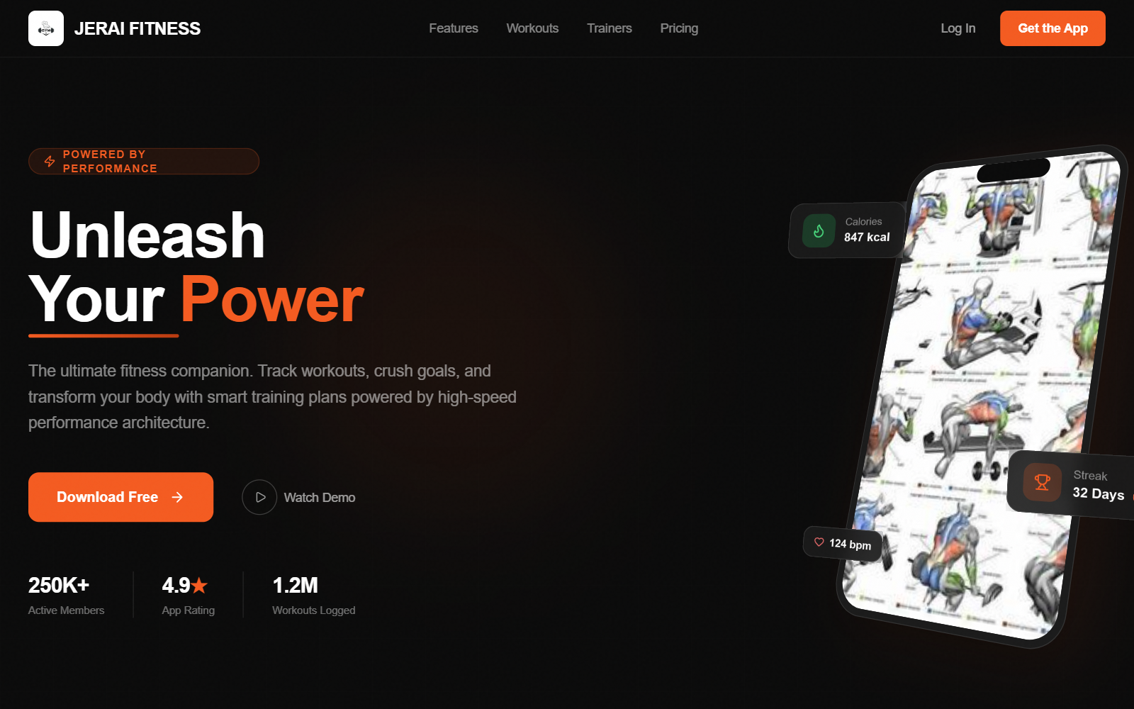 3D Fitness App Promo preview