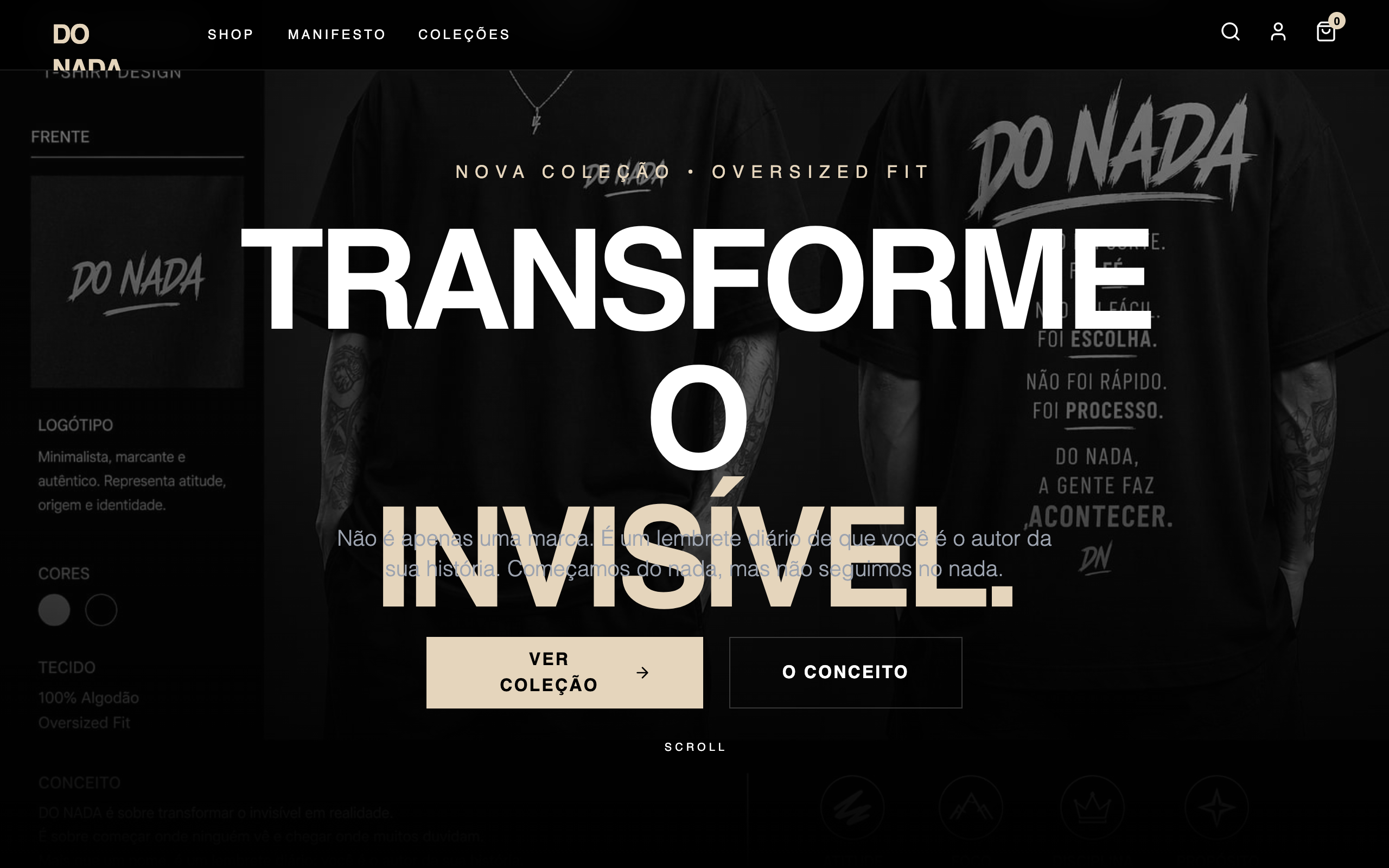 DO NADA - Premium Apparel Store preview