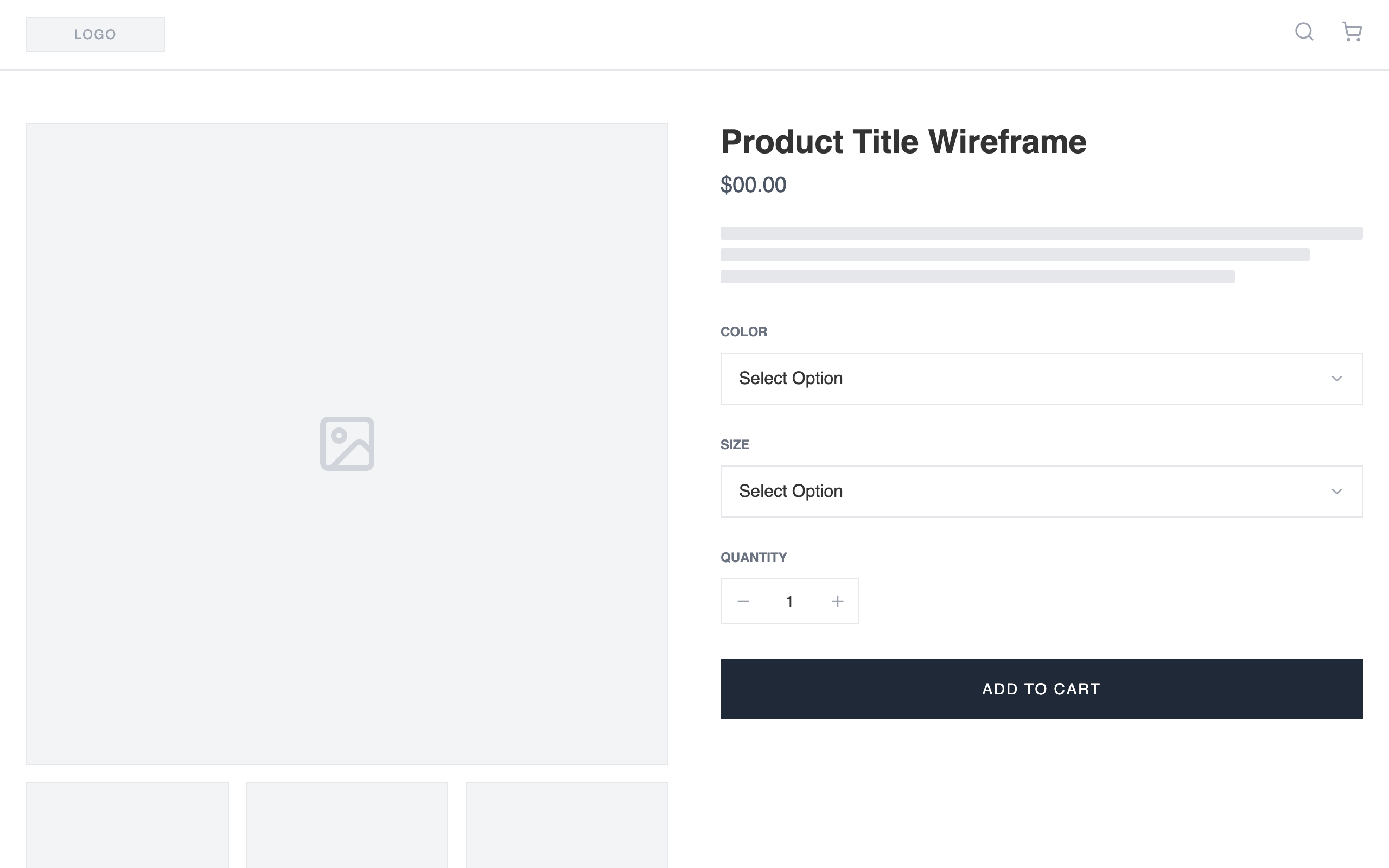 Classic Product Page preview