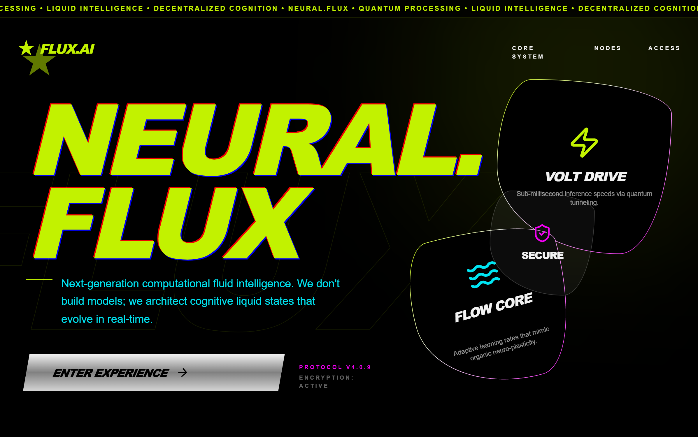 NEURAL.FLUX | Liquid Intelligence preview