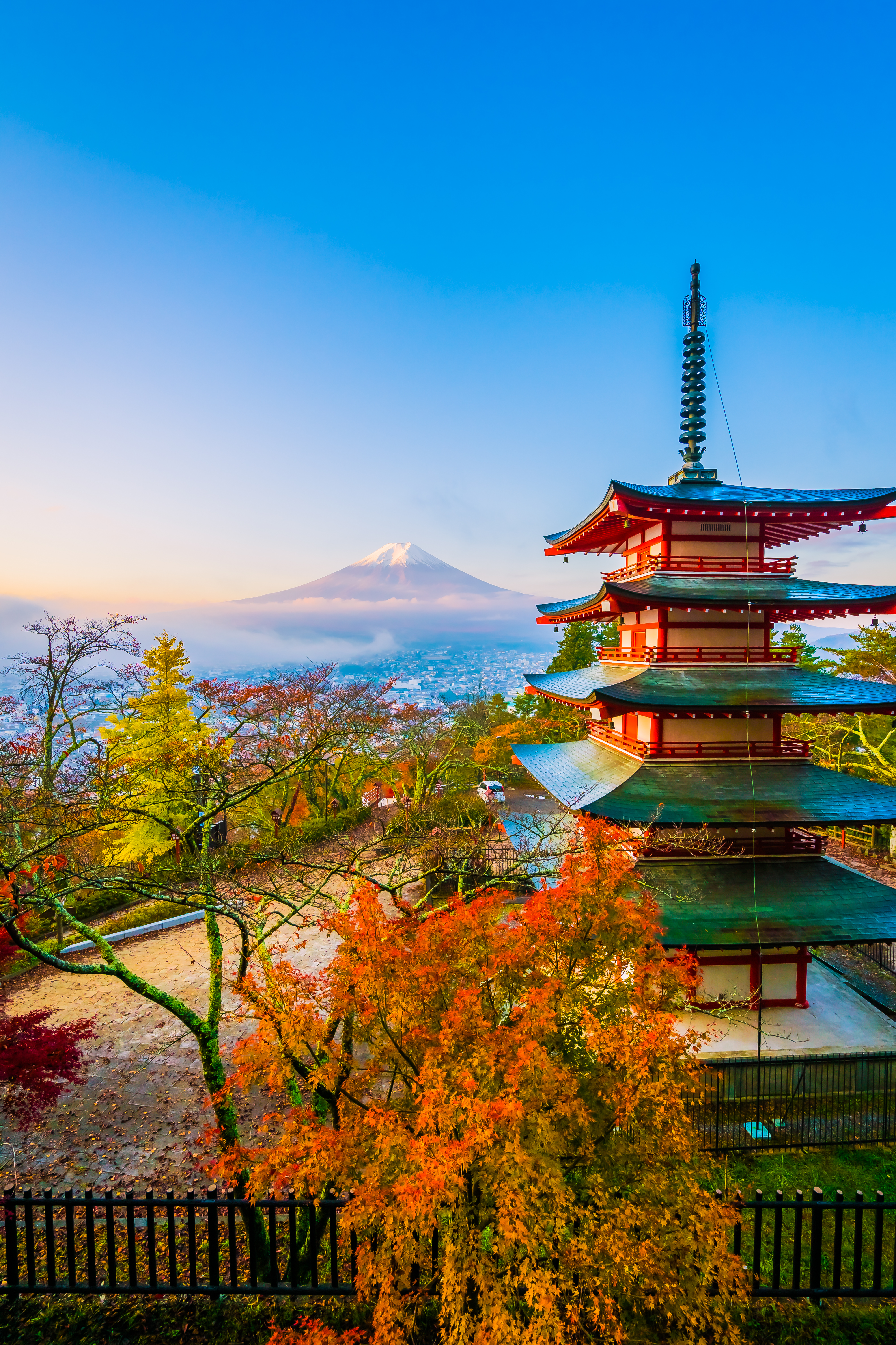 Mount Fuji and Chureito Pagoda - Intellizense Japan Heritage