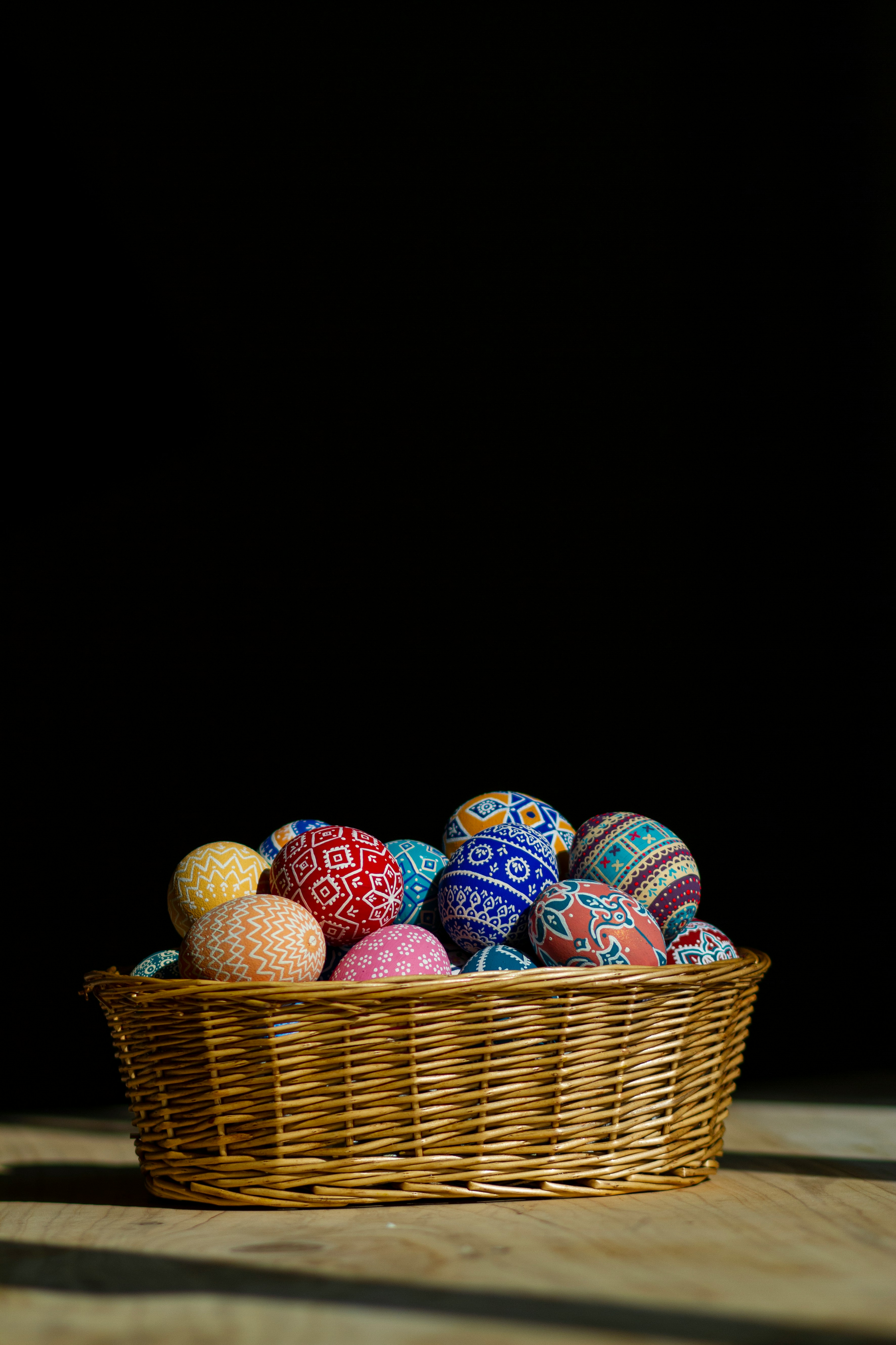 Palm leaf serving tray set