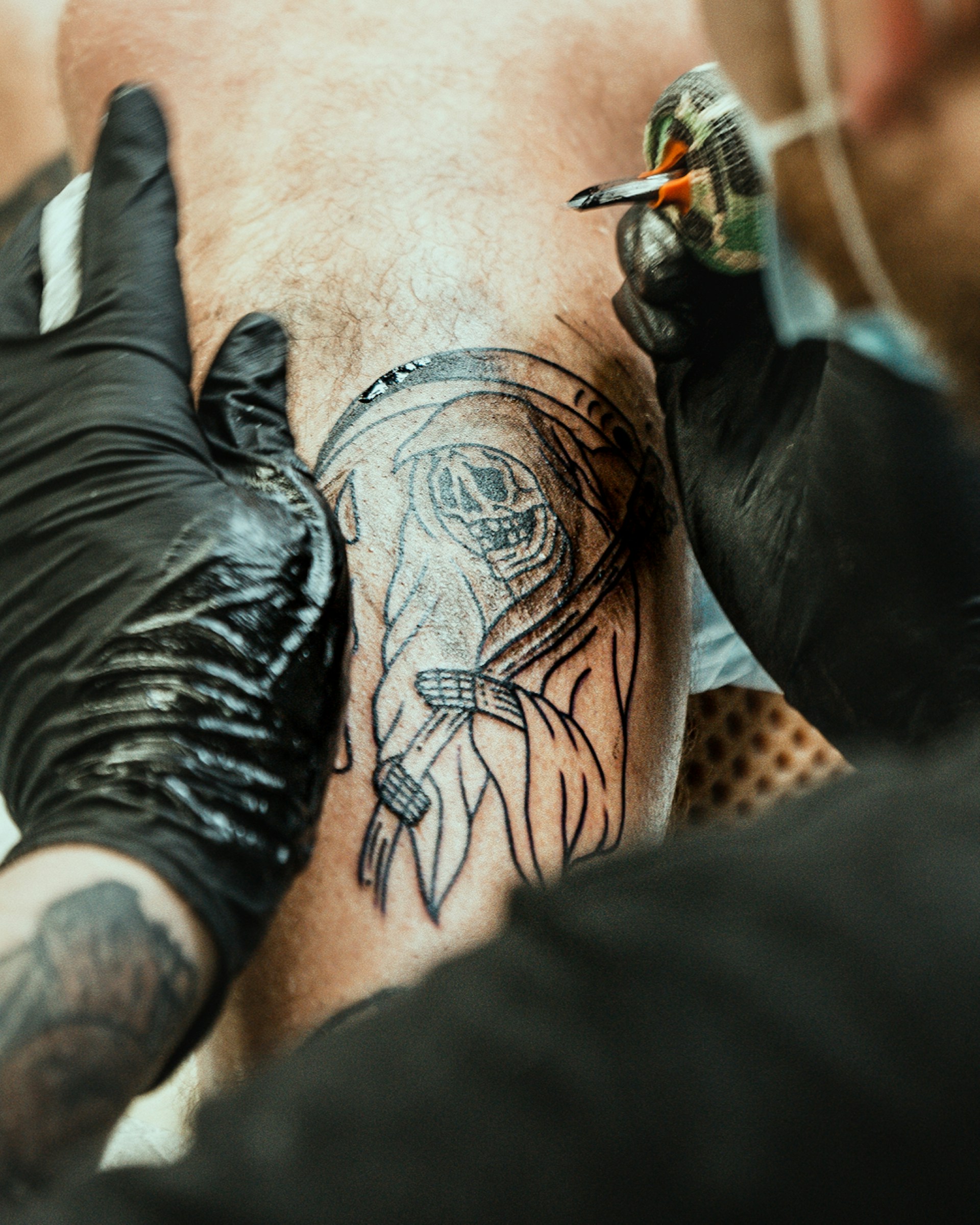 Tattoo art detail