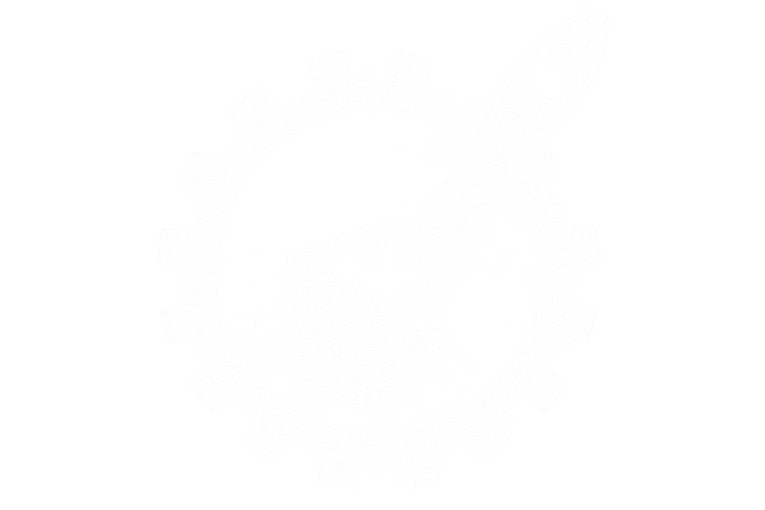 Model-O-Thon Logo - Gear and Rocket