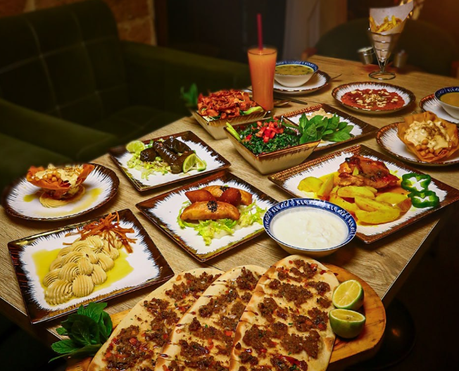 Luxury Arabic Food Spread
