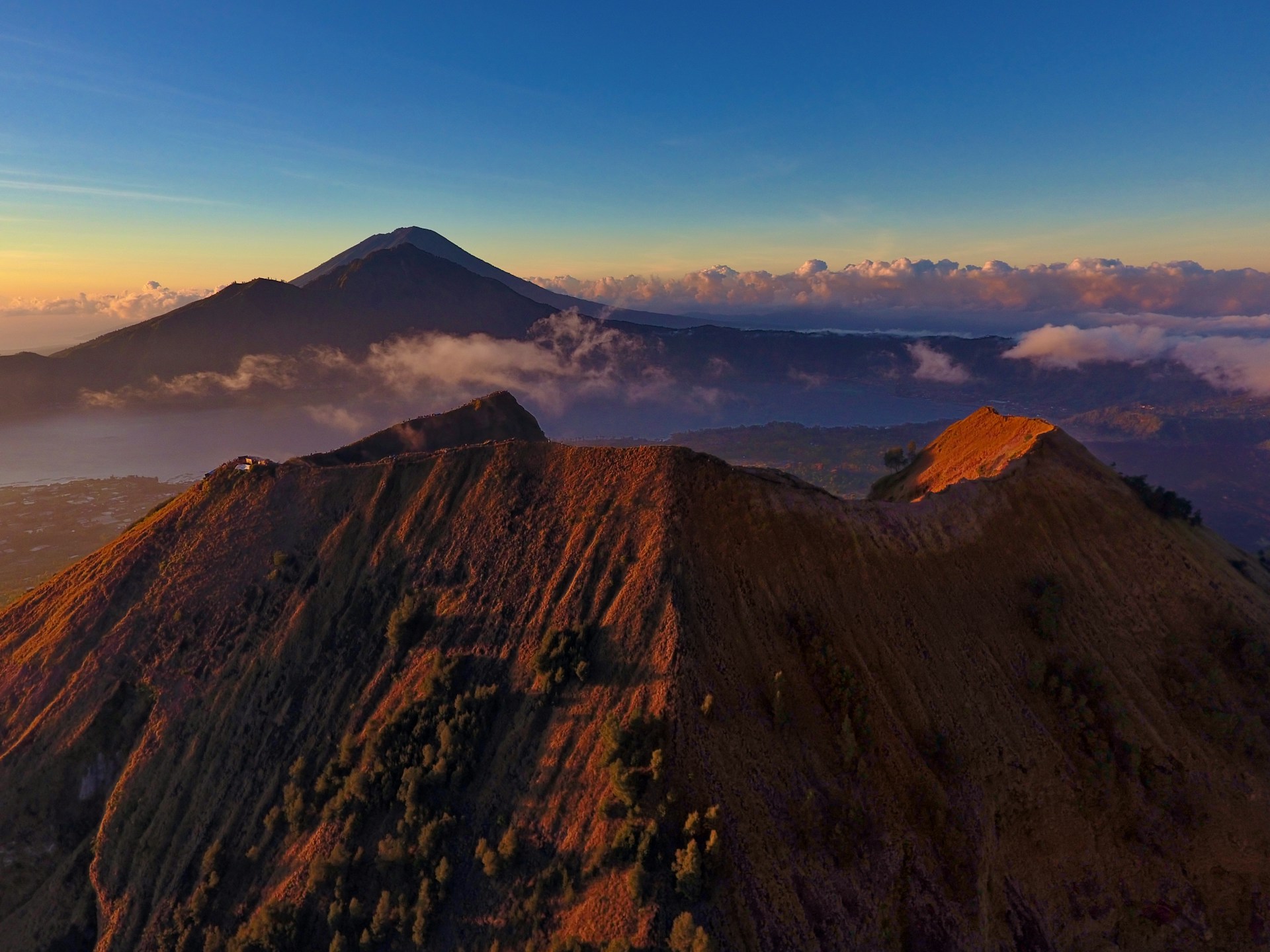 Professional mountain trekking guide