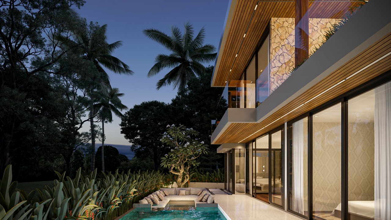 Villa modern Akusara Design & Build