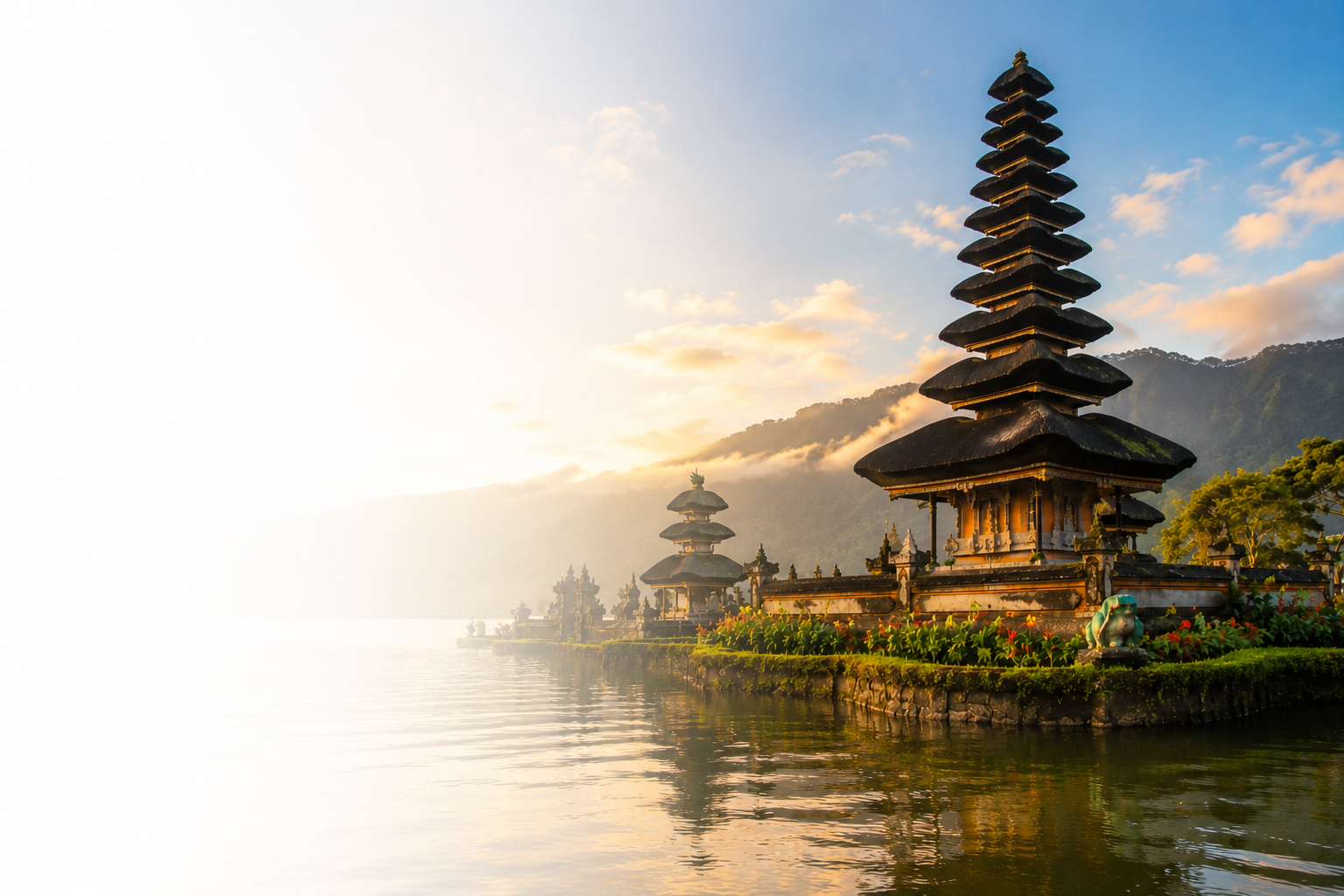 Bali tropical landscape